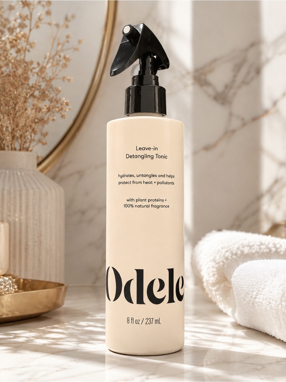 Odele Leave-In Detangling Tonic 8 oz Heat Protection Detangler